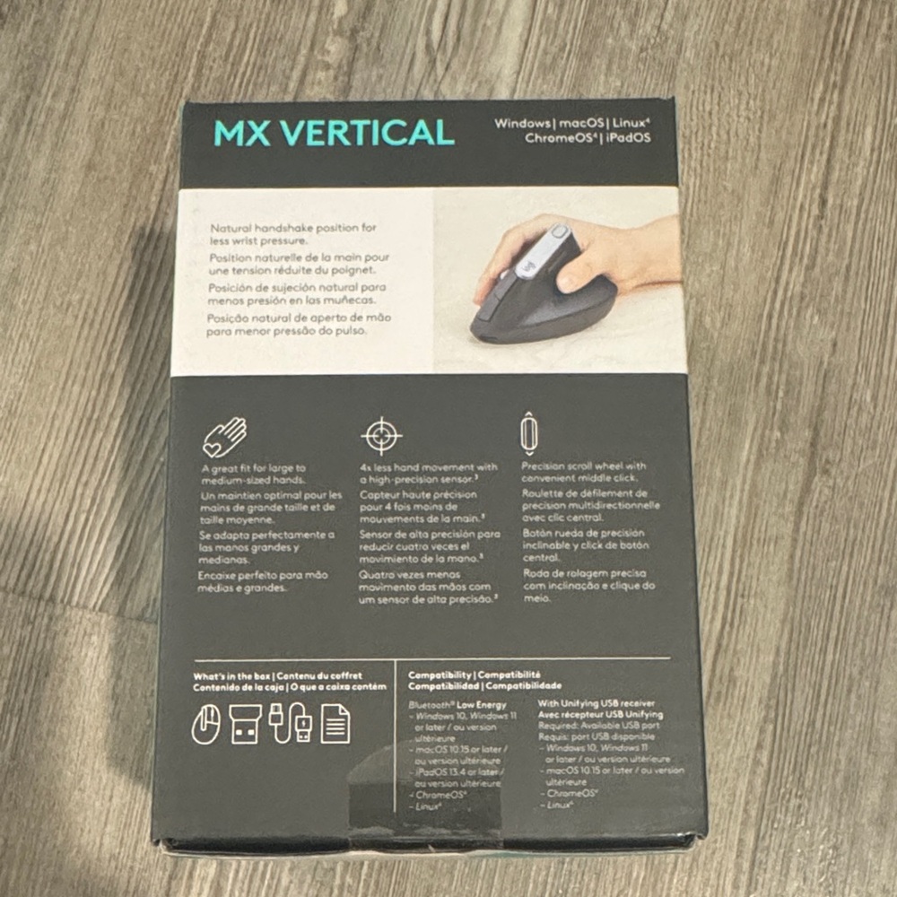 Logitech MX Vertical Mouse - Picture 2 of 4